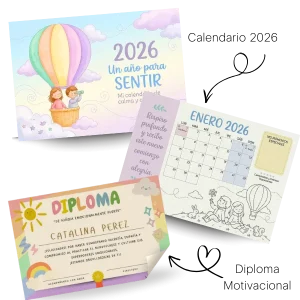 Calendario 2026 y Diploma para motivar sus avances
